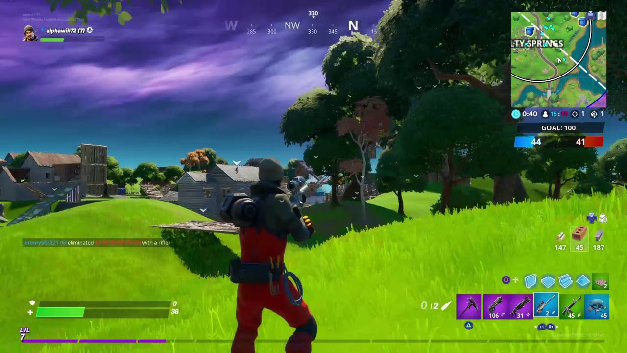 FORTNITE CHAPTER 2 Long Distance Gameplay (Season 11)