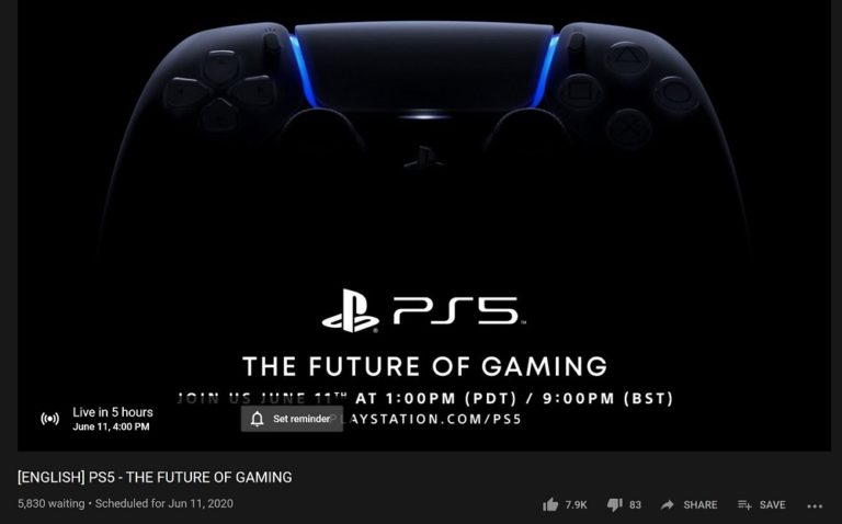 PS5 June 11 Event