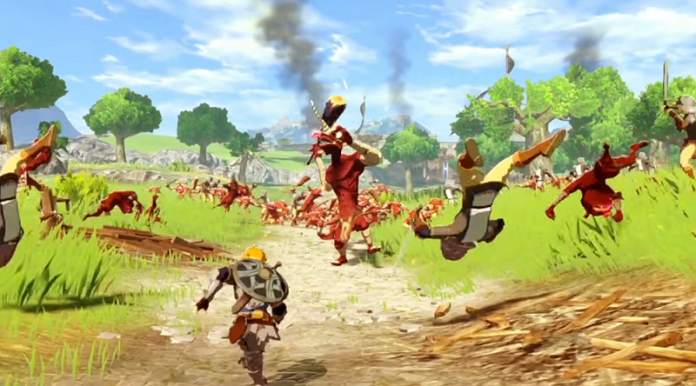 hyrule warriors fight scene