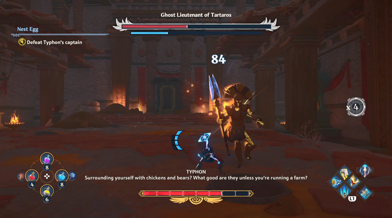 Immortals Fenyx Rising - How to Beat Ghost Lieutenant of Tartaros