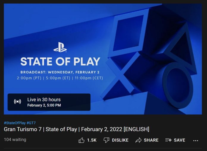 state of play youtube