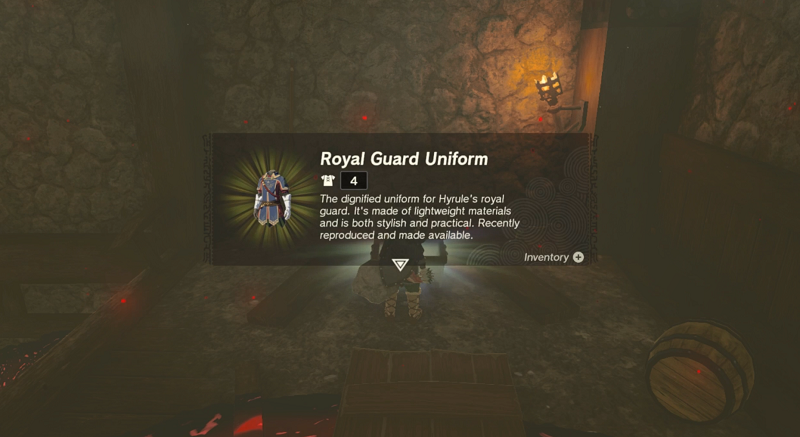 how to get royal armor uniform