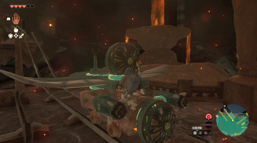 how to get the 5th floor in fire temple cart