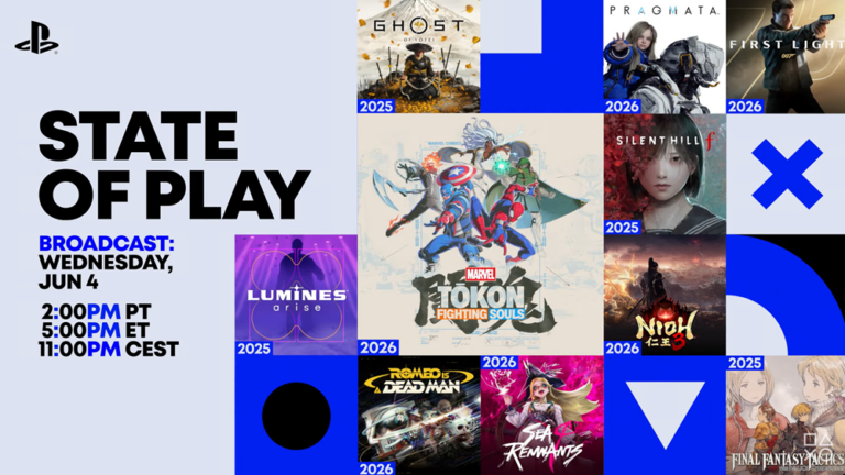 PlayStation State of Play Starts June 4 at 5pm EST