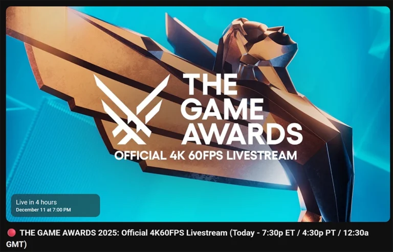 Game Awards 2025: Full List of Winners and What It Says About the Year in Gaming