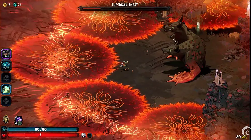 how to beat the infernal beast cerberus hades 2 battle
